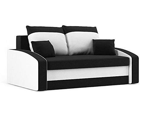 Sofini Sofa Hewlet mit Schlaffunktion! Best Sofa! 2- Sitzer Sofa! (Haiti 17+ Haiti 0) von Sofini