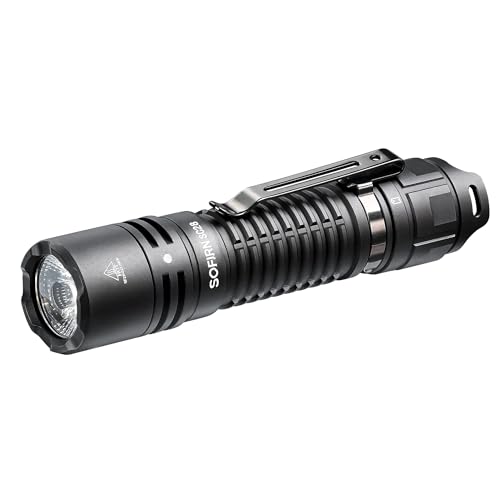 Sofirn SC28 USB C Taschenlampe Extrem Hell Taschenlampe Led Taschenlampe Aufladbar 2800 Lumen, Leistungsstarke Wiederaufladbare Taktische Taschenlampe mit Diffus Modus für Camping Angeln Outdoor von Sofirn