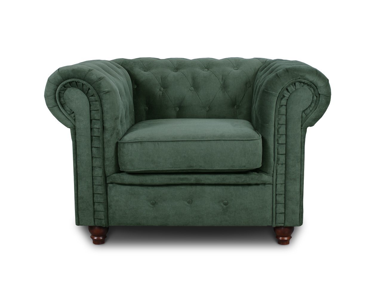 Sofnet Ohrensessel Asti 1, Chesterfield Sessel, Sofagarnitur, Glamour Couch von Sofnet