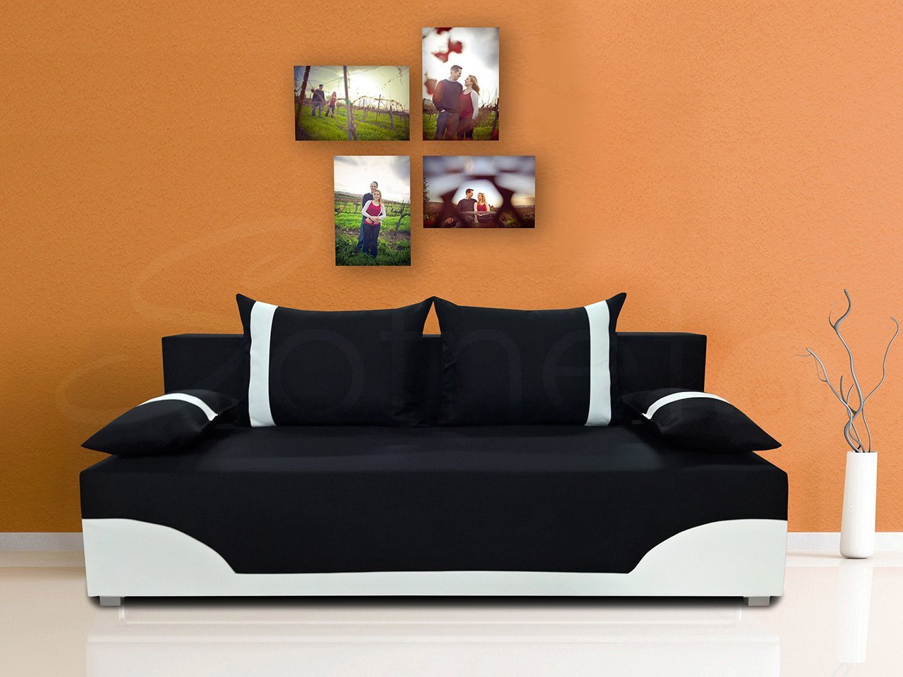 Sofnet Schlafsofa Dario, mit Schlaffunktion und Bettkasten, Bettsofa, Couch, Sofagarnitur Sofnet Schlafsofa Dario, mit Schlaffunktion und Bettkasten, Bettsofa, Couch, Sofagarnitur von Sofnet