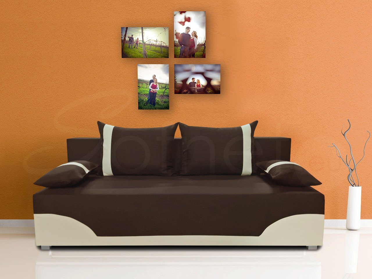 Sofnet Schlafsofa Dario, mit Schlaffunktion und Bettkasten, Bettsofa, Couch, Sofagarnitur Sofnet Schlafsofa Dario, mit Schlaffunktion und Bettkasten, Bettsofa, Couch, Sofagarnitur von Sofnet