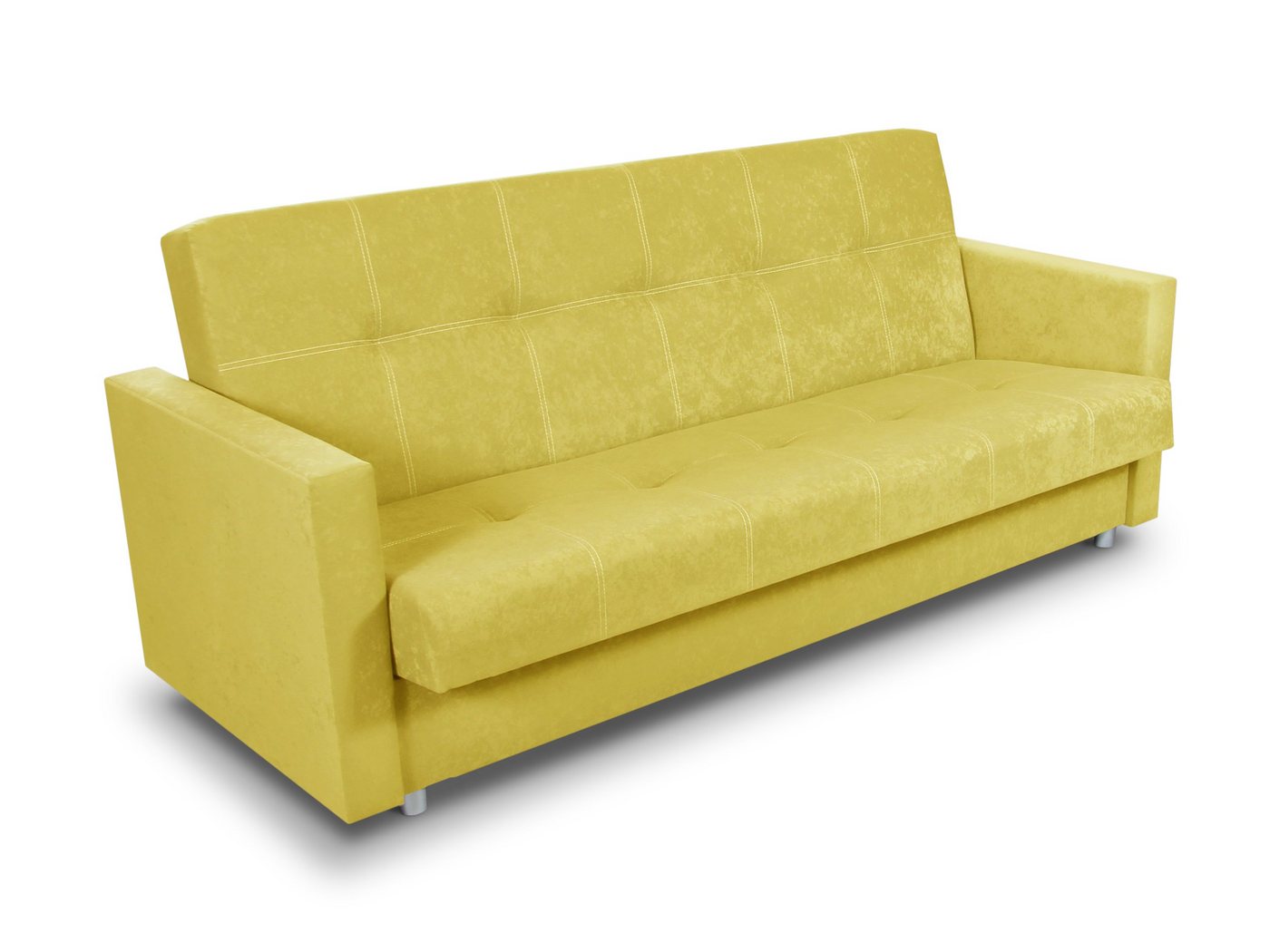 Sofnet Schlafsofa Dave, mit Schlaffunktion und Bettkasten, Bettsofa, Couch, 3 Sitzer Sofnet Schlafsofa Dave, mit Schlaffunktion und Bettkasten, Bettsofa, Couch, 3 Sitzer von Sofnet