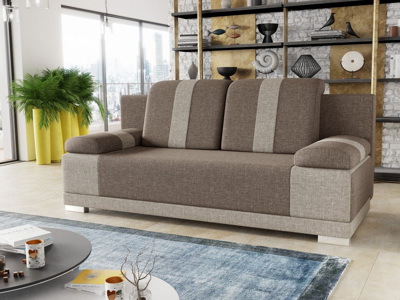 Sofnet Schlafsofa Imola, mit Schlaffunktion und Bettkasten, Bettsofa, Couch, Sofagarnitur Sofnet Schlafsofa Imola, mit Schlaffunktion und Bettkasten, Bettsofa, Couch, Sofagarnitur von Sofnet