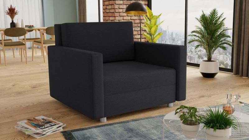 Sofnet Schlafsofa Pura Midi, mit Schlaffunktion und Bettkasten, Bettsofa, Couch, 2 Sitzer Sofnet Schlafsofa Pura Midi, mit Schlaffunktion und Bettkasten, Bettsofa, Couch, 2 Sitzer von Sofnet