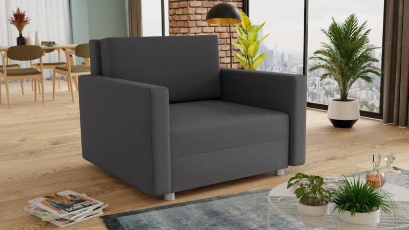 Sofnet Schlafsofa Pura Midi, mit Schlaffunktion und Bettkasten, Bettsofa, Couch, 2 Sitzer Sofnet Schlafsofa Pura Midi, mit Schlaffunktion und Bettkasten, Bettsofa, Couch, 2 Sitzer von Sofnet