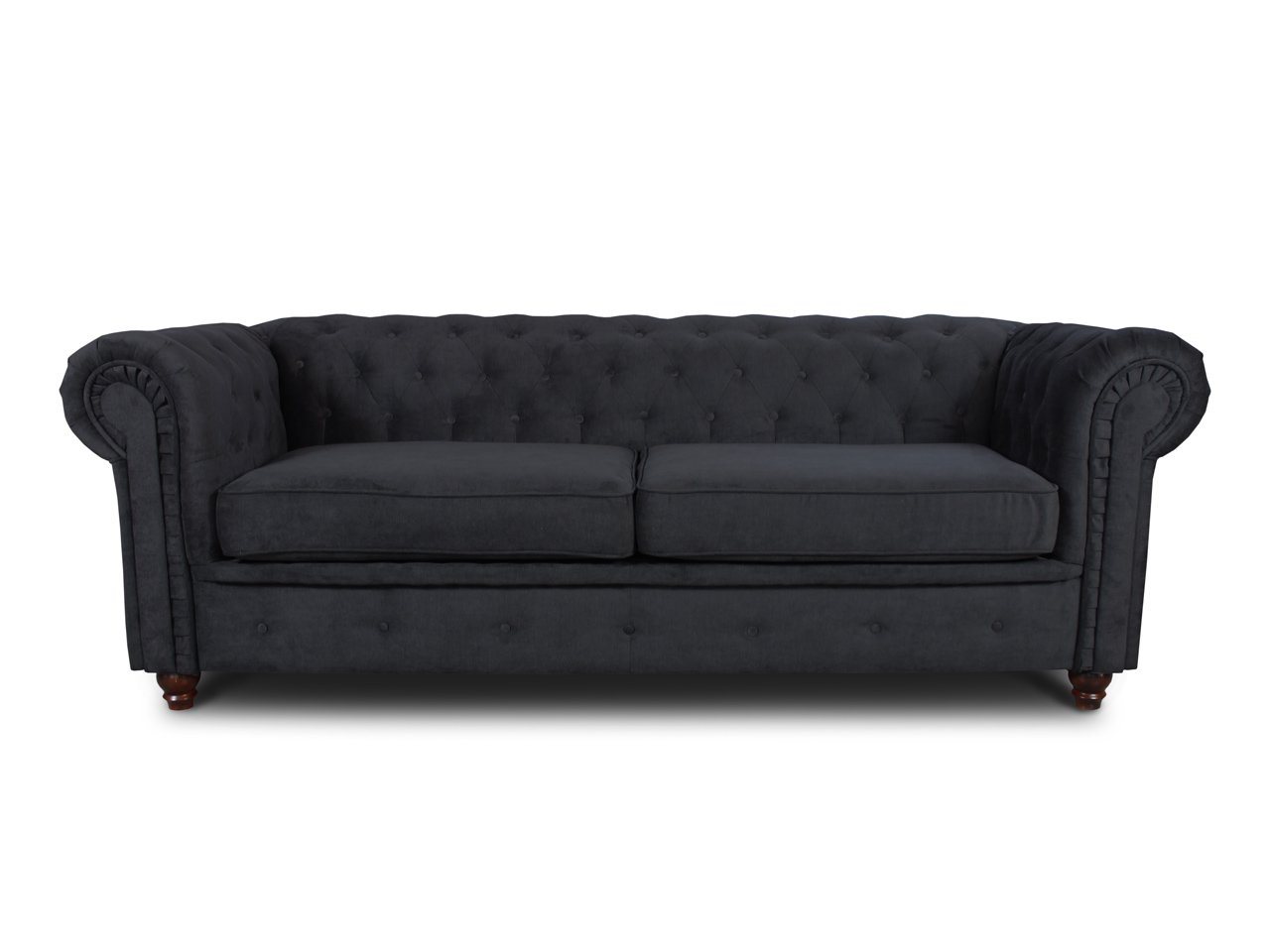 Sofnet Sofa Asti 3, Chesterfield Sofa 3-er, Sofagarnitur, Glamour Couch von Sofnet