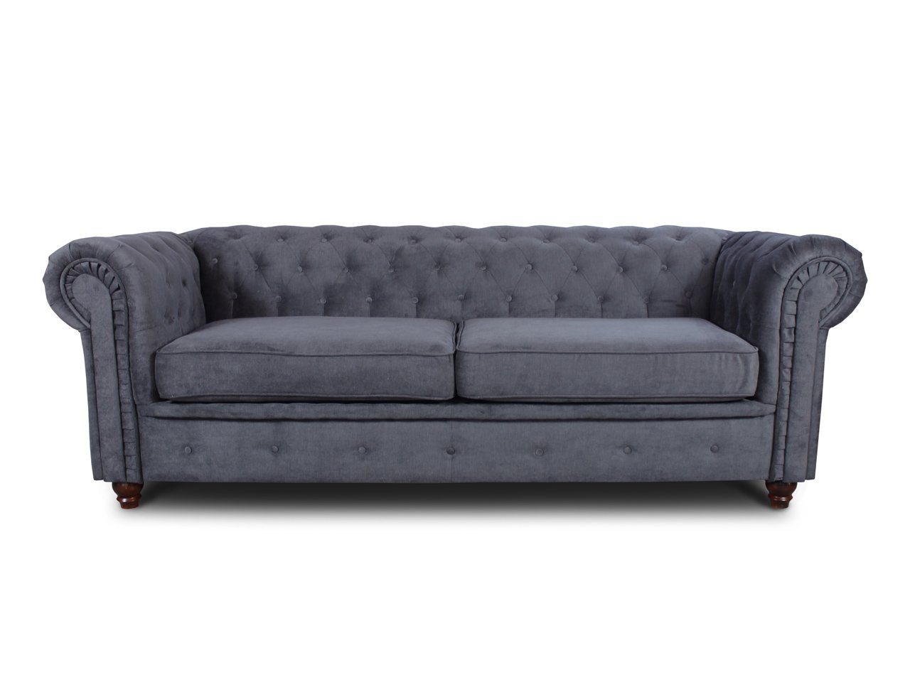 Sofnet Sofa Asti 3, Chesterfield Sofa 3-er, Sofagarnitur, Glamour Couch von Sofnet