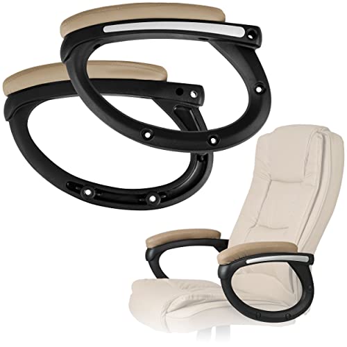 Armlehnen für Bürostuhl Porto Polster Burostuhl und Spielstuhl Arbeitsplatz Schreibtischstuhl Kissen Ellenbogen Komfort Beige Armlehnen für Bürostuhl Porto Polster Burostuhl und Spielstuhl Arbeitsplatz Schreibtischstuhl Kissen Ellenbogen Komfort Beige von Sofotel