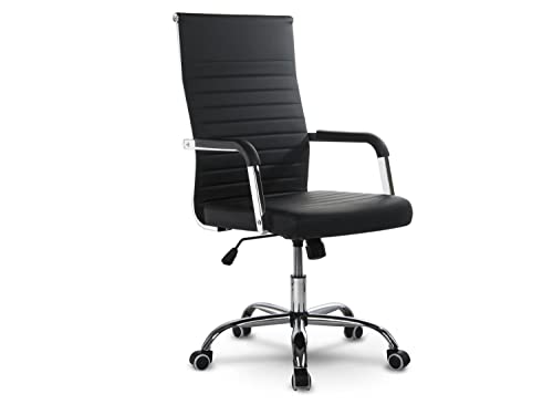 Sofotel Boston Bürostuhl Drehstuhl mit Rollen Chefsessel Klassich ergonomischer Stuhl Büromöbel Kunstleder Ideal Gaming Stuhl Esszimmerstuhl oder Desk Chair Schwarz 2 Sofotel Boston Bürostuhl Drehstuhl mit Rollen Chefsessel Klassich ergonomischer Stuhl Büromöbel Kunstleder Ideal Gaming Stuhl Esszimmerstuhl oder Desk Chair Schwarz 2 von Sofotel