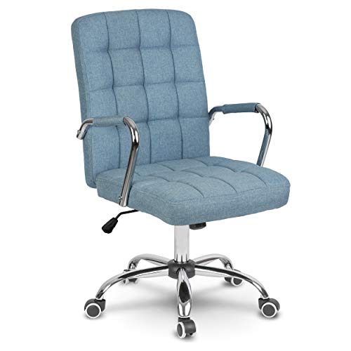 Sofotel Schreibtischstuhl Bürostuhl Drehstuhl Höhenverstellbar Armlehnen Stuhl Arbeitszimmer Doppelte Gummierte Rollen Benton Blau Sofotel Schreibtischstuhl Bürostuhl Drehstuhl Höhenverstellbar Armlehnen Stuhl Arbeitszimmer Doppelte Gummierte Rollen Benton Blau von Sofotel
