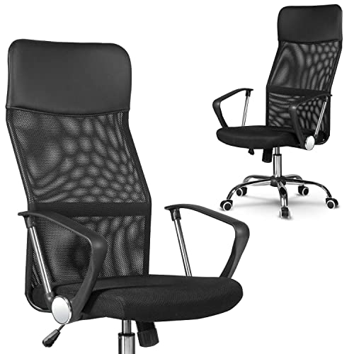 Sofotel Schreibtischstuhl Bürostuhl Ergonomisch Drehstuhl Höhenverstellbar Lendenwirbelstütze Armlehnen Kopfstütze Stuhl Arbeitszimmer Sydney Sofotel Schreibtischstuhl Bürostuhl Ergonomisch Drehstuhl Höhenverstellbar Lendenwirbelstütze Armlehnen Kopfstütze Stuhl Arbeitszimmer Sydney von Sofotel