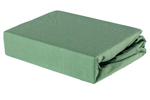 Soft Dream Bettlaken Spannbettlaken - 28 Farben - 100% Baumwolle Jerse (80 x 160 cm, Minze) von Soft Dream