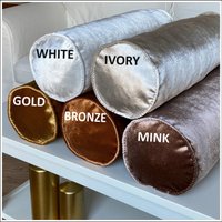 Gold, Bronze, Weiß, Elfenbein, Nerz Und + 13 Beste Farbe Luxus Samt Kissenbezug, Glänzendes Samtkissen, | Nur Bezug von SoftHomeTextile