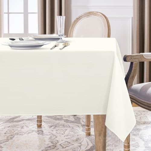 Softalker Tischdecke Weihnachten 320 x 140 Beige Abwaschbar Wasserabweisend Leinen Struktur rechteckig großes Tischtuch festlich Deko für Outdoor Draußen Garten Party Geburtstag Silvester Neujahr Softalker Tischdecke Weihnachten 320 x 140 Beige Abwaschbar Wasserabweisend Leinen Struktur rechteckig großes Tischtuch festlich Deko für Outdoor Draußen Garten Party Geburtstag Silvester Neujahr von Softalker