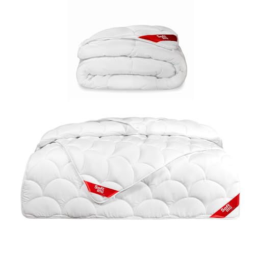Softimi Premium Bettdecke 155x220 Steppdecke Microfaser Hypoallergene Antiallergische - Leichte Decke für den Sommer - Waschbar - Oeko TEX Zertifizert von Softimi