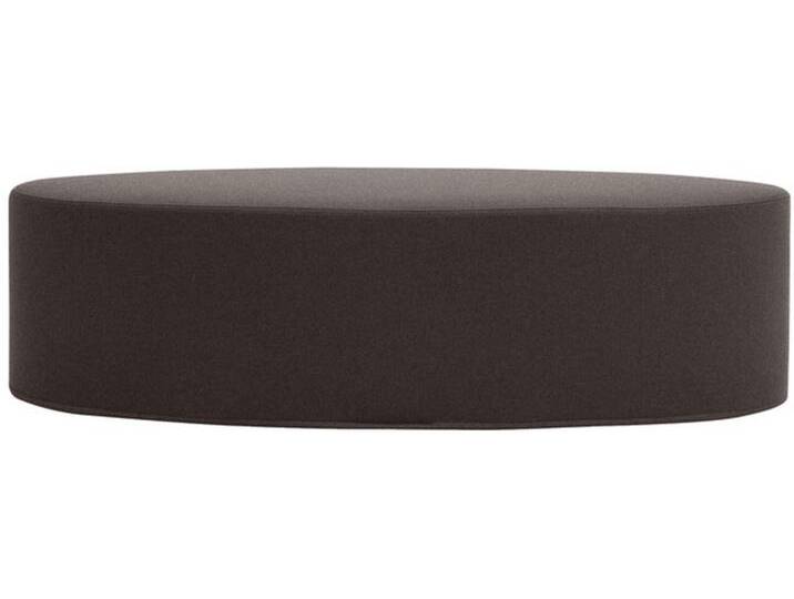 Softline Hocker Bon-Bon mocca braun, Designer busk+hertzog, 33x120x50 cm von Softline