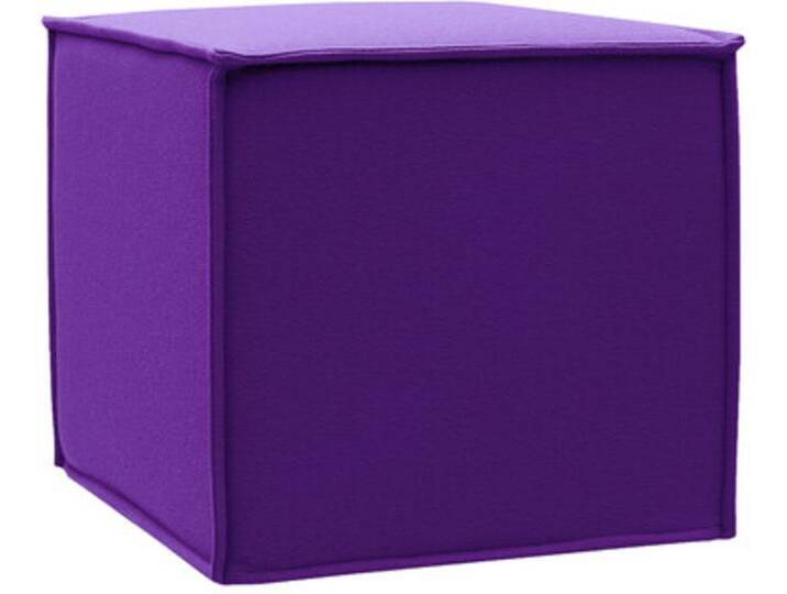 Softline Hocker Space Filz lila, 41x45x45 cm Softline Hocker Space Filz lila, 41x45x45 cm von Softline