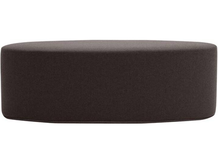 Softline Schemel Bon-Bon braun, Designer busk+hertzog, 33x100x40 cm von Softline