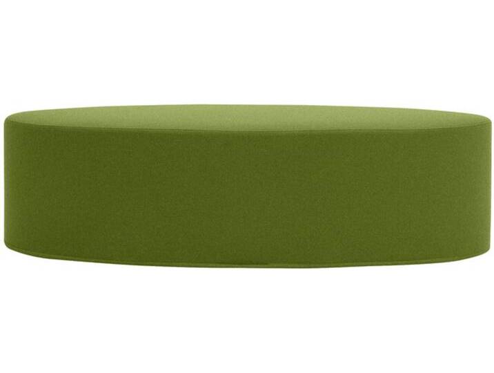 Softline Schemel Bon-Bon grün, Designer busk+hertzog, 33x120x50 cm von Softline