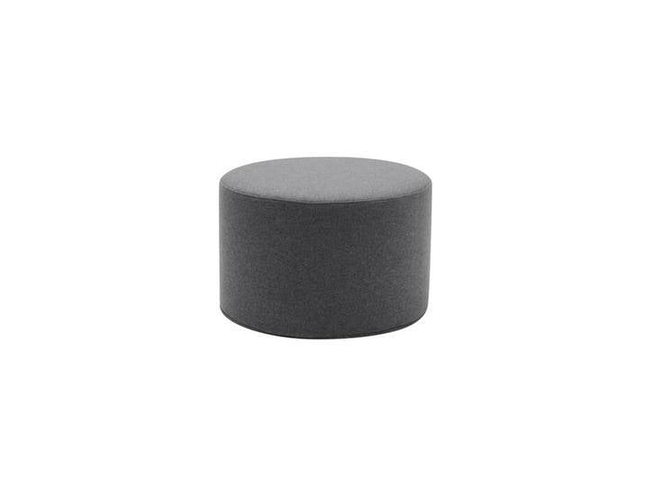 Softline Sitzhocker Drum grau, Designer Softline Design Team, 30 cm von Softline