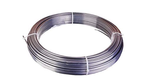 Runddraht Alu 8mm Anschluß Blitzschutz AlMgSi - Meterware (15m) von Softmarkt