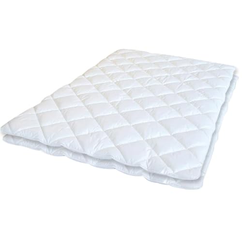 Softsan 4 Jahreszeiten Bettdecke Bio Hygienic 200x200 cm allergikergeeignet, Microfaser Decke zweiteilig für Sommer Winter und als Übergangsdecke, Verschiedene Größen von Softsan