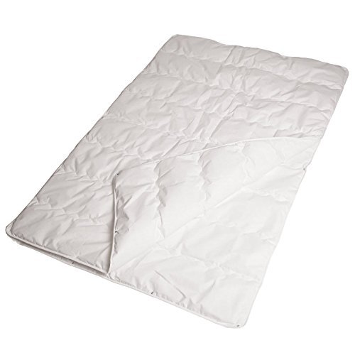 Softsan 4 Jahreszeiten Bettdecke Protect Bioactive 155x220 cm speziell für Allergiker, integriertes Encasing/Milbenschutz, zweiteilig für alle Jahreszeiten von Softsan