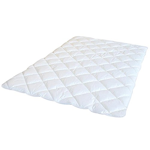 Softsan Bettdecke Medium Bio Hygienic 135x200 cm allergikergeeignet, Ganzjahresdecke mit Klimafaser-Füllung waschbar, Verschiedene Größen von Softsan