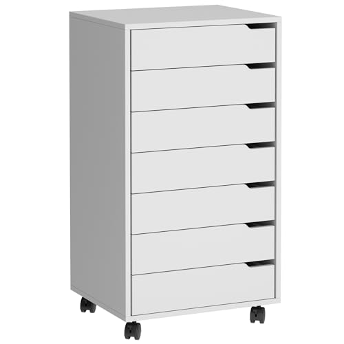 SogesHome Aktenschrank Rollcontainer Büroschrank Aufbewahrungsschrank aus Holz auf Rollen mit Schubladen für A4, Legal, Letter Format für Büro und Zuhause SogesHome Aktenschrank Rollcontainer Büroschrank Aufbewahrungsschrank aus Holz auf Rollen mit Schubladen für A4, Legal, Letter Format für Büro und Zuhause von SogesHome
