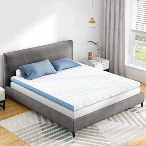 SogesHome Matratzentopper 7 cm Topper Atmungsaktiv Matratzen 2-Layer Topper Matratzenauflage aus Memory Foam und PU Schaum,Allergiker geeignet,140 x 200 cm von SogesHome