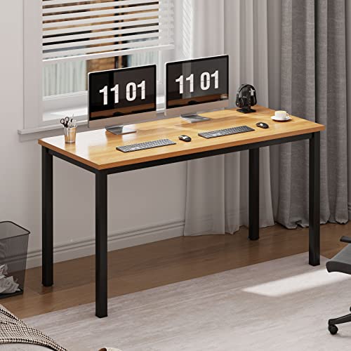SogesHome Schreibtisch Computertisch 100 x 60 x 75 cm PC Schreibtisch Büro Schreibtisch Workstation für Home Office zu Hause Schreibtisch, Esstisch Konferenztisch AC3BB-100-SH von SogesHome