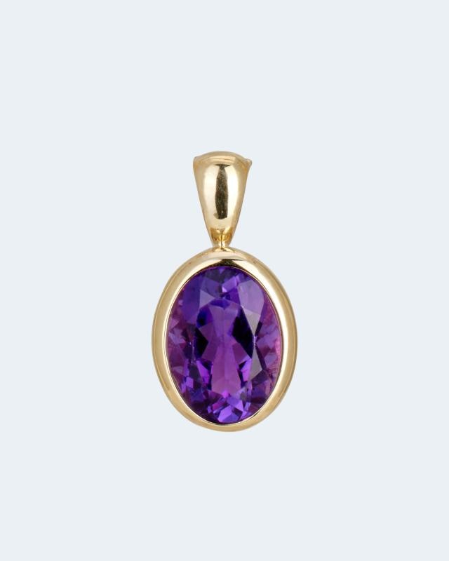 Clipanhänger mit Amethyst von Sogni d'oro