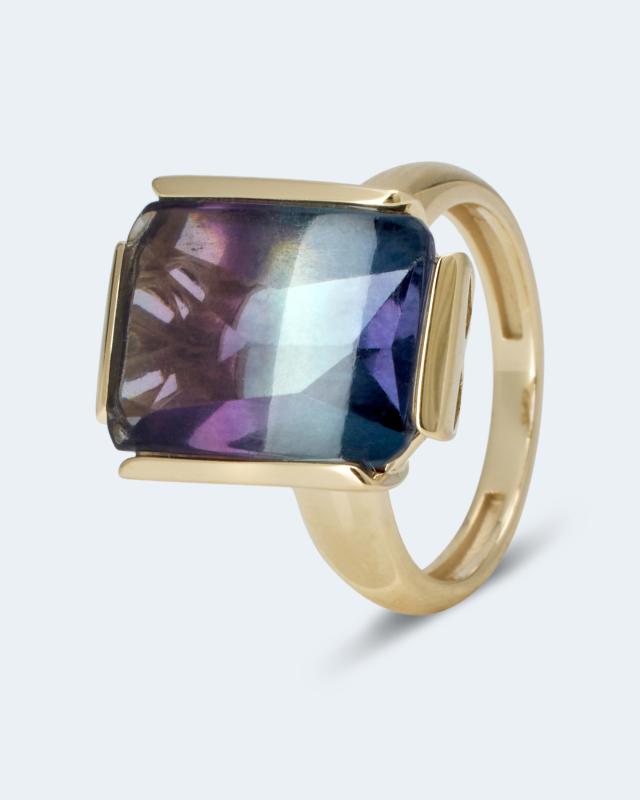 Ring mit Fluorit von Sogni d'oro