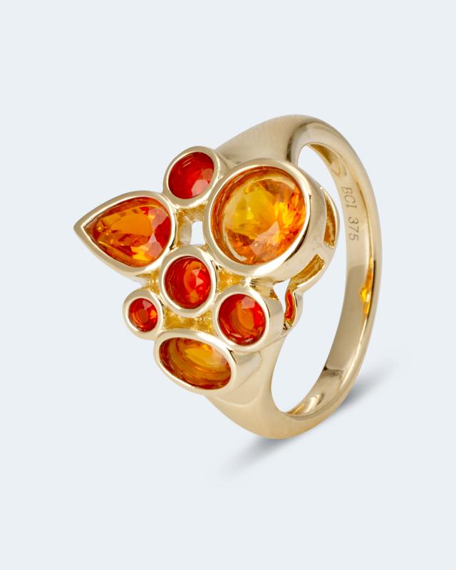 Ring mit Multi-Feueropal von Sogni d'oro