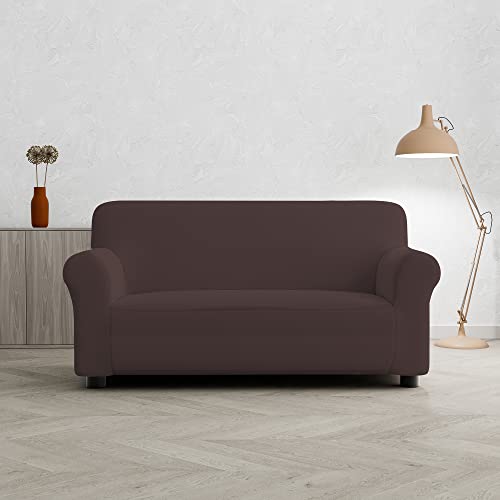 Sogni e capricci “Pretty” Sofa Abdeckung, Braun, 2 Plätze von Italian Bed Linen