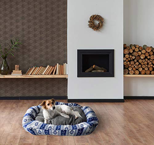 Sogni e capricci CUCCIA AVIO-84x66x19cm Snow Tieresbett, Avio, 84x66x19cm, blau von SOGNI E CAPRICCI PETS
