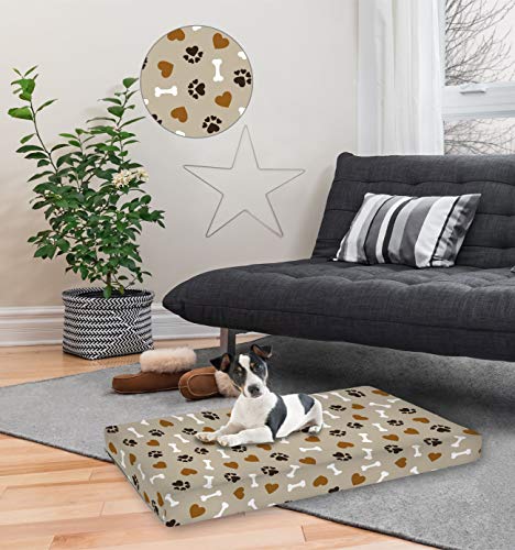 Italian Bed Linen Fantasy Weiche Matratze für Hunde und Katzen von Italian Bed Linen
