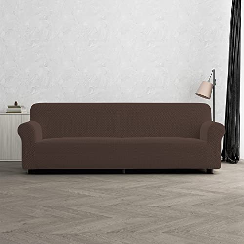 Sogni e capricci “Fashionable” Sofa Abdeckung, Braun, 4 Plätze von Italian Bed Linen