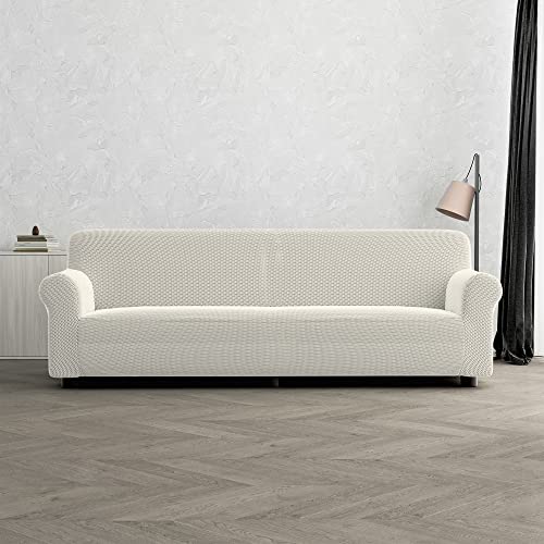 Sogni e capricci “Fashionable” Sofa Abdeckung, Creme, 4 Plätze von Italian Bed Linen