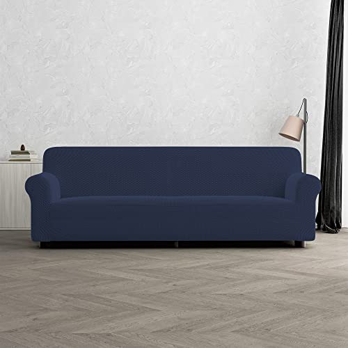 Sogni e capricci “Fashionable” Sofa Abdeckung, Dunkel blau, 4 Plätze von Italian Bed Linen