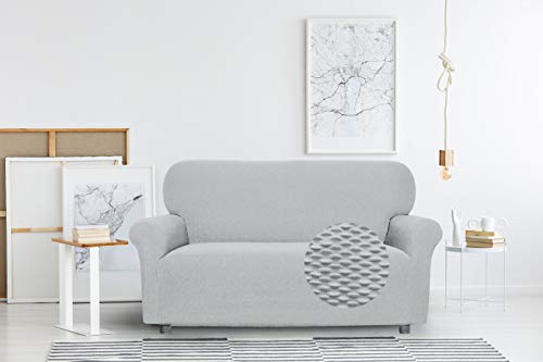 Sogni e capricci “Fashionable” Sofa Abdeckung, Hell grau, 1 Platz von Italian Bed Linen