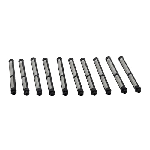 Sogoparts 10 Stück Airless Spritzpistolenfilter 287032 287-032 kompatibel mit Graco Contractor Spritzpistole II FTx II Latex 60 Mesh von Sogoparts