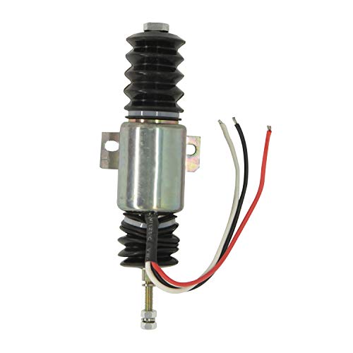 Sogoparts 24V Stop Solenoid VOE11033954 11033954 Kompatibel mit Volvo Radlader L120B L120C L150 L150C L180 L90B L90C L180C von Sogoparts