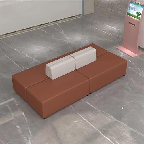 Modulares Couchsofa, Gepolsterte Kombinationssofas, Doppelseitiges Sofa Rücken an Rücken, Lazy Sofa for Schlafzimmer Wohnzimmer(H,2.2 * 1.2m) von Sohodoo