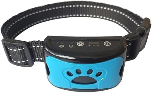 Sohodoo Automatisches Hundehalsband aus Nylon, Haustierhalsbänder, geeignet for alle Hundehalsbänder for Hunde, klassisches Hundehalsband, sicher, for den Außenbereich, wasserdicht (Color : Blue) von Sohodoo