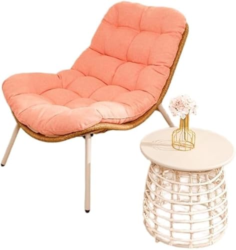 Sohodoo Liegestuhl for den Außenbereich, Schaukelstühle for die Terrasse im Freien, bequemer Schaukelstuhl for Lesen, Nickerchen Machen, Entspannen for den Balkon, die Haustür(C) von Sohodoo