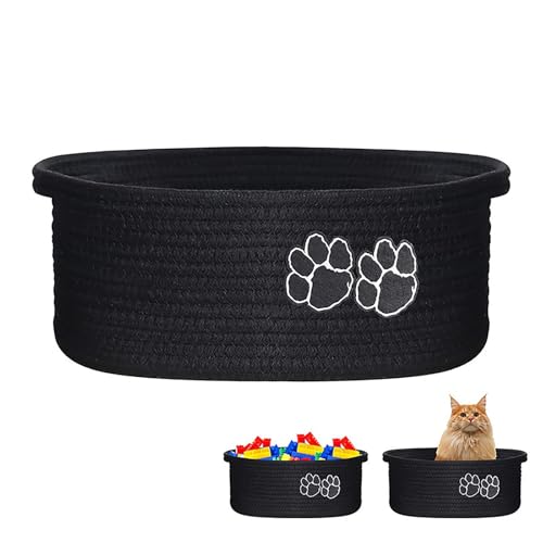 Sohodoo Spielkorb for Haustiere | Kompakter Geschenkkorb for Kleinkinder | Gewebter Korb mit Kinderzimmerdeko | Windel- und Handtuchhalter | Spielzeugmanager for Kinder(C) von Sohodoo