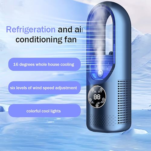 Sohodoo Tragbarer Luftkühler mit Timer und LED: Mini-Verdunstungsklimaanlage for Schlafzimmer, Zuhause, Büro(White) von Sohodoo