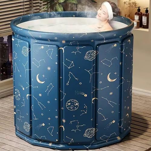 Tragbare Campingbadewanne for Erwachsene, faltbare Badewanne – leichte, zusammenklappbare Duschwanne for Wohnmobil, Reisen und Outdoor(A) von Sohodoo