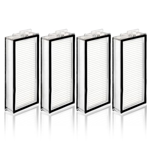 Soiftra 4 Stück Ersatzteilset HEPA-Filter Kompatibel mit Q5 Pro/Q5 Pro+/Q8 Max/Q8 Max+ Roboterstaubsauger Ersatzteilfilter Waschbarer Filter Roboter Ersatz Filter Nicht für Andere Saugroboter Soiftra 4 Stück Ersatzteilset HEPA-Filter Kompatibel mit Q5 Pro/Q5 Pro+/Q8 Max/Q8 Max+ Roboterstaubsauger Ersatzteilfilter Waschbarer Filter Roboter Ersatz Filter Nicht für Andere Saugroboter von Soiftra